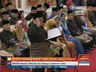 10 EXCO kerajaan negeri Perak selesai angkat sumpah