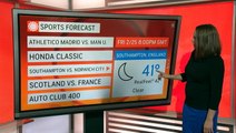 Your forecast for sports events around the world
