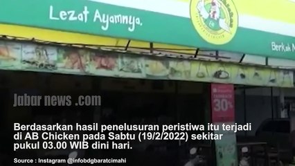 VIRAL!! SEKELOMPOK PEMUDA SERANG PENGUNJUNG KAFE DI BANDUNG BARAT TEREKAM CCTV