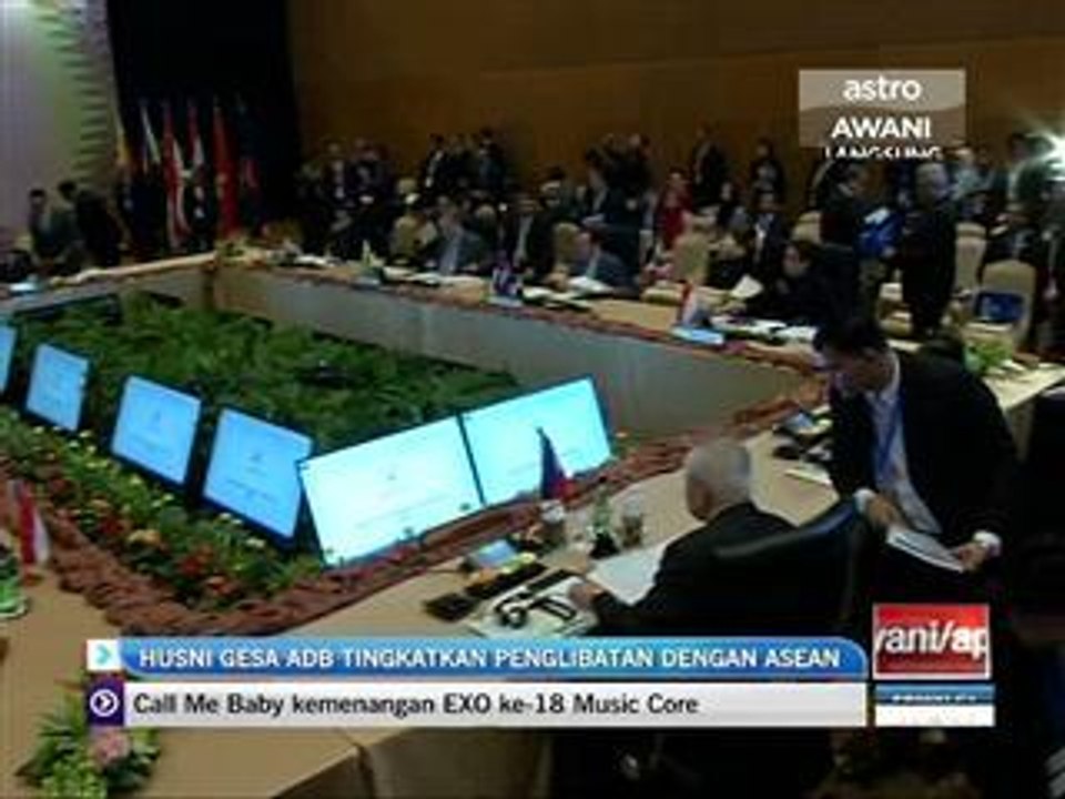 Husni gesa ADB tingkatkan penglibatan dengan Asean
