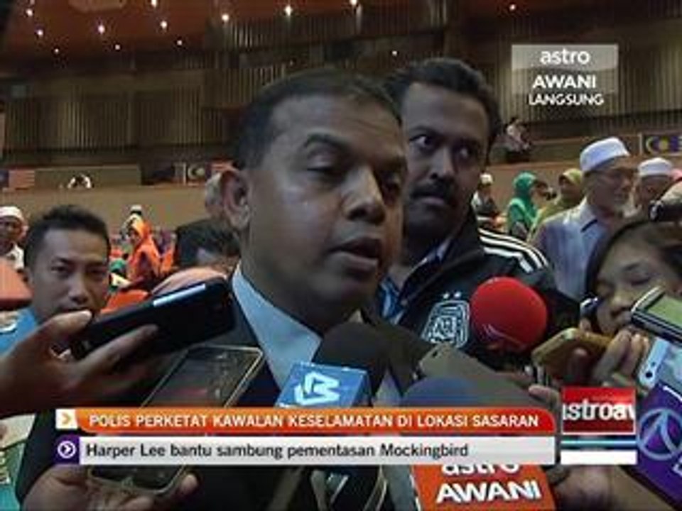 Polis perketat lokasi sasaran
