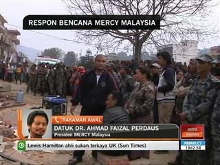 Gempa bumi Nepal: Respon bencana Mercy Malaysia