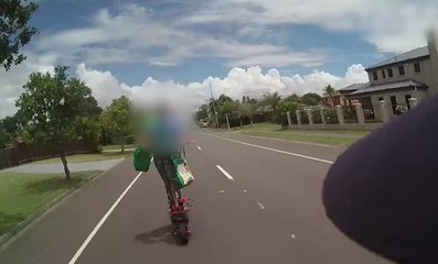 E-scooter rider collides with police officer at Birkdale