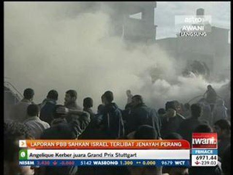 Laporan PBB sahkan Israel terlibat jenayah perang