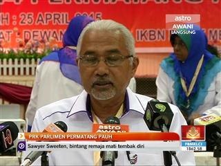 Penamaan calon PRK Permatang Pauh selesai