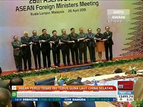 Asean perlu tegas isu tebus guna Laut China Selatan