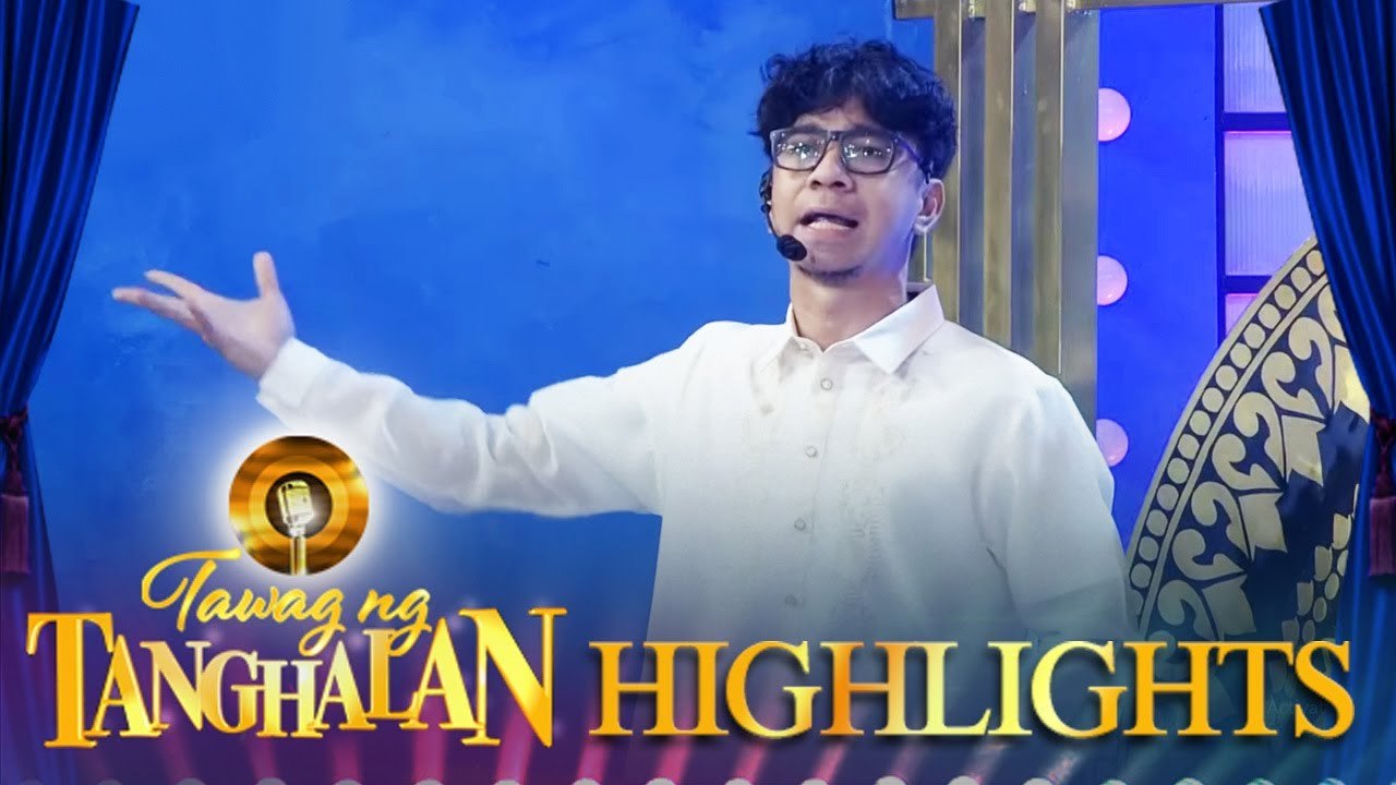 Teddy makes a poem for the hurados | Tawag Ng Tanghalan