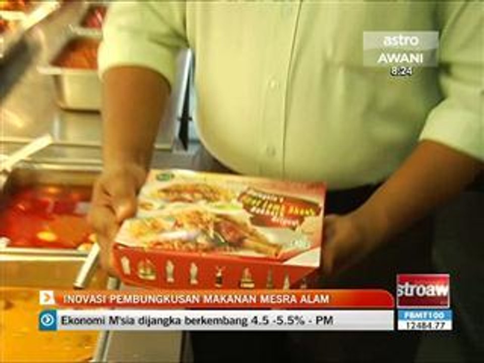 Inovasi pembungkusan makanan mesra alam