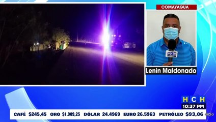 Accidente vial deja una persona herida en Ajuterique, Comayagua