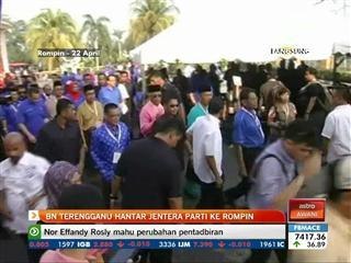 BN Terengganu hantar jentera ke Rompin