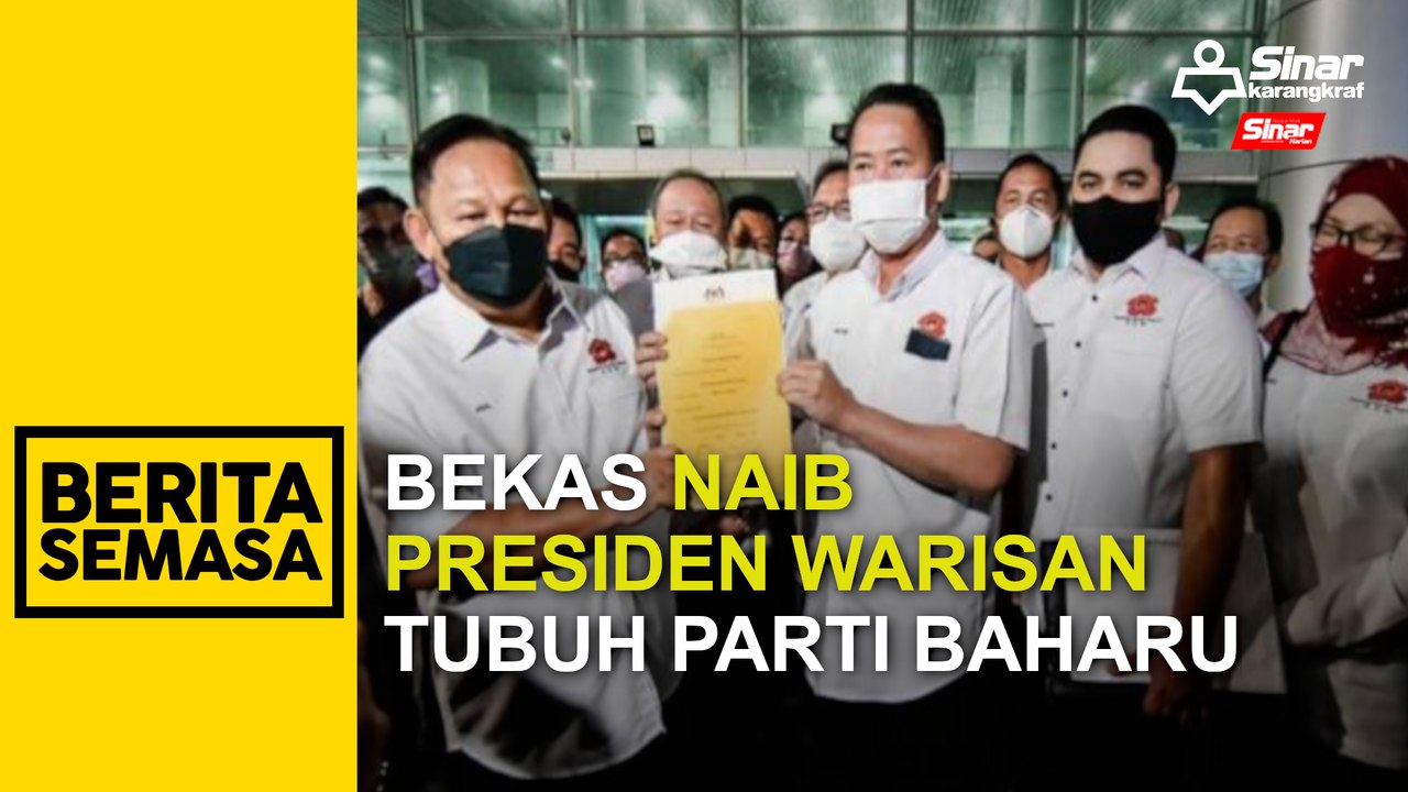 Bekas Naib Presiden Warisan tubuh parti baharu