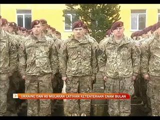 Ukraine dan AS mulakan latihan ketenteraan enam bulan