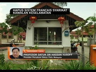 Hapus sistem francais syarikat kawalan keselamatan