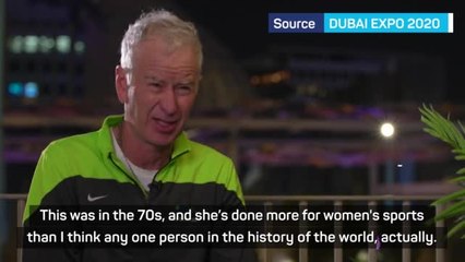 Tennis 'way ahead of the curve' for women - McEnroe