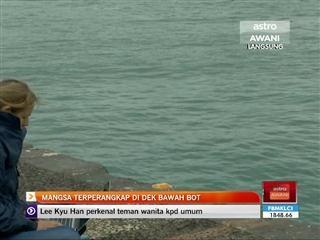 Bot karam: Mangsa terperangkap di dek bawah bot