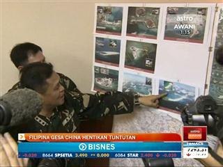 Filipina gesa China hentikan tuntutan
