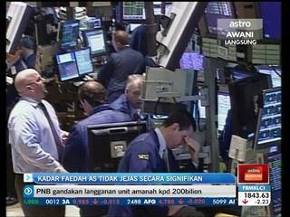 Kadar faedah AS tidak jejas secara signifikan