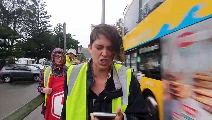 Spit Bridge protest | February 22, 2022 | Northern Beaches Review