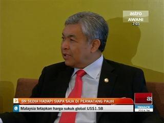 BN sedia hadapi siapa saja di Permatang Pauh