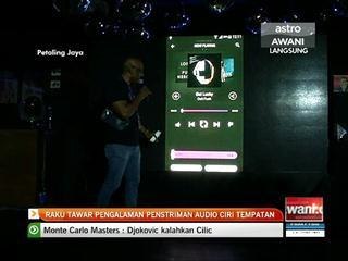 Raku tawar pengalaman penstriman audio ciri tempatan