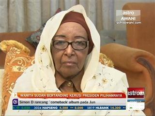 Wanita Sudan bertanding kerusi presiden pilihanraya