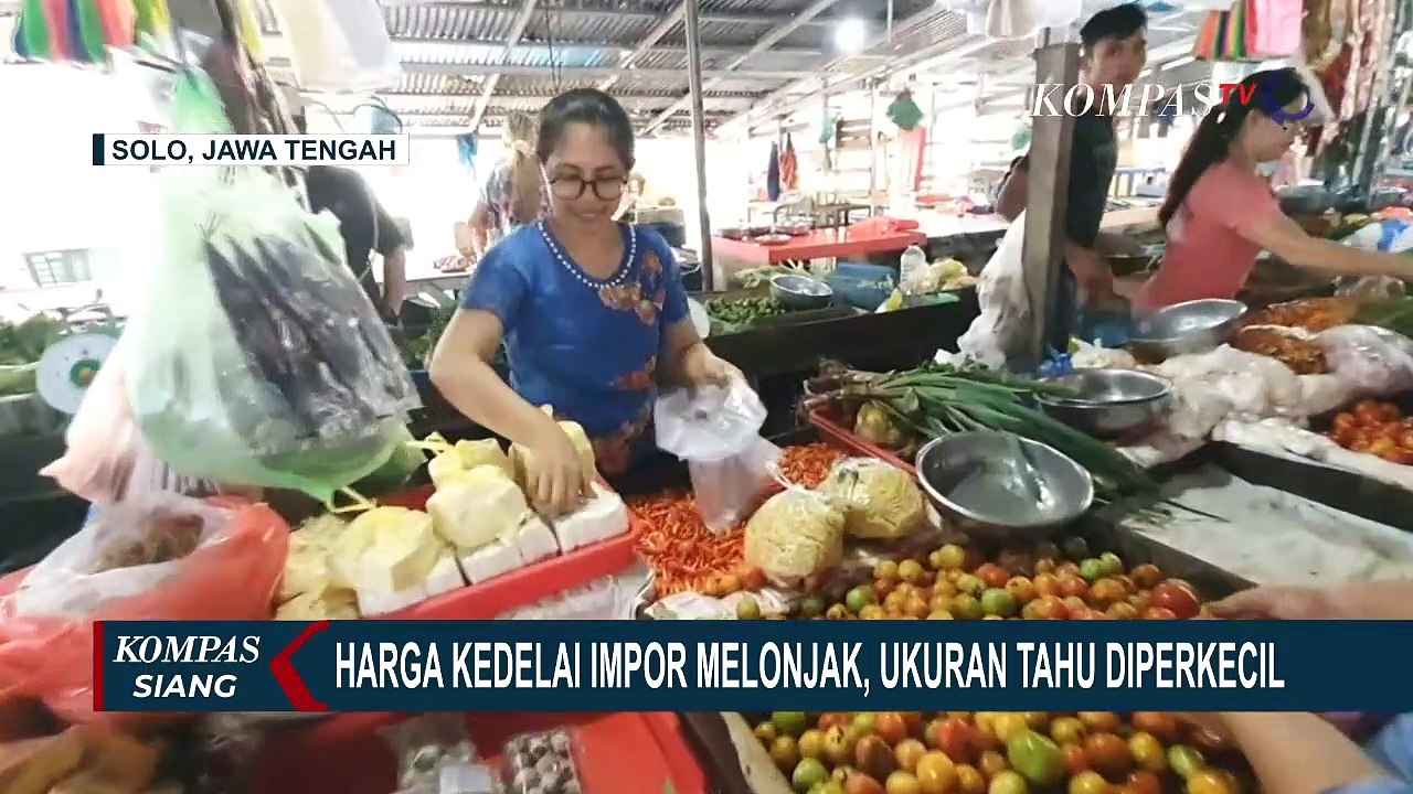 Produsen dan Pedagang Tahu-Tempe Hanya Punya 2 Pilihan: Harga Naik atau Ukuran Mengecil