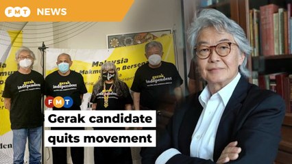 Gerak Independent to carry on despite candidate quitting movement