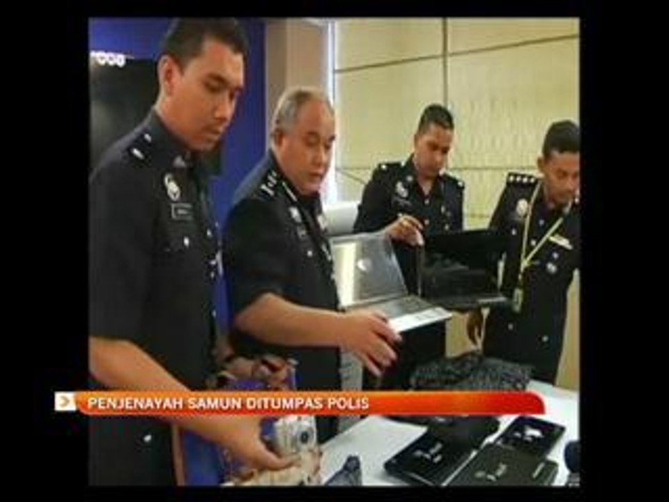 Penjenayah samun ditumpas polis
