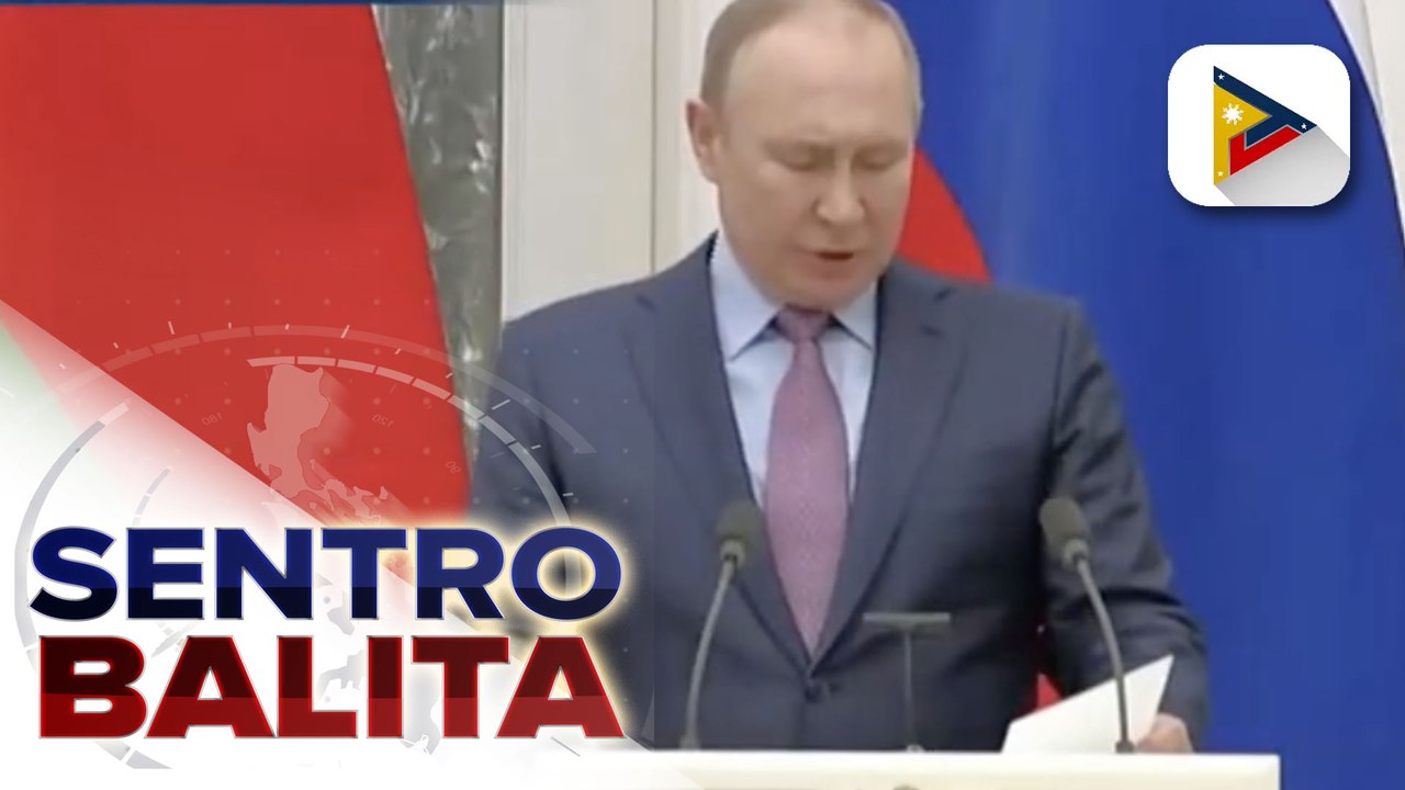 GLOBALITA: Russian Pres. Putin, ipinag-utos ang pagpapadala ng military troops sa Eastern Ukraine