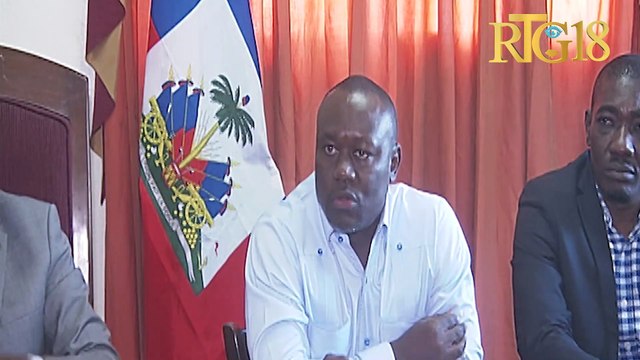 Prezidan Sena Repiblik la Joseph Lambert rankontre diferan manm siyatè akò Louisianeyo, rankont sa r