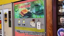 Go to Retro Vending Machine Shop!! : Let's eat Bread Toast, Noodles, Kochi Japan Vlog [Street View]