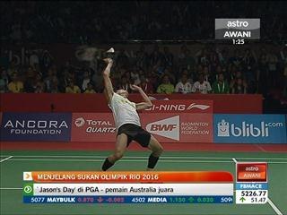 Menjelang Sukan Olimpik Rio 2016