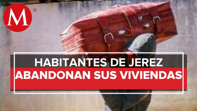 En Jerez, Zacatecas, inica el exilio de sus pobladores por la el crimen organizado