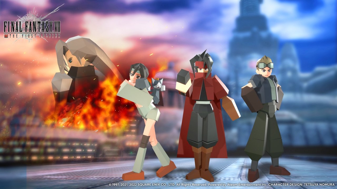 Final Fantasy VII : The First Soldier - Collaboration des 25 ans de FF7 (partie 2)