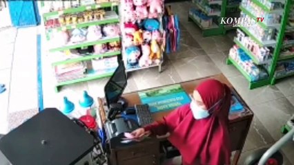 Aksi Penipuan Mengaku Camat Minta Uang ke Toko Terekam CCTV