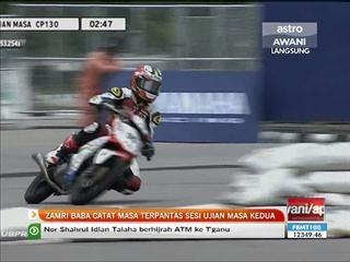 Zamri Baba catat masa terpantas sesi ujian masa kedua