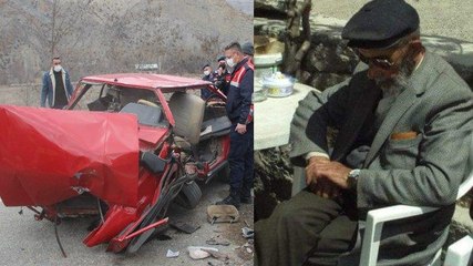 Çok sevdiği kırmızı arabası yaşlı adamın sonu oldu