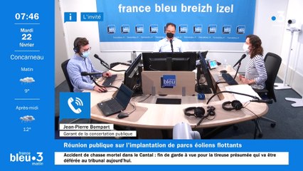 Réunion publique sur le projet de parc éolien flottant dans le Morbihan