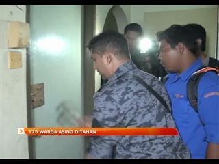175 warga asing ditahan di Kedah