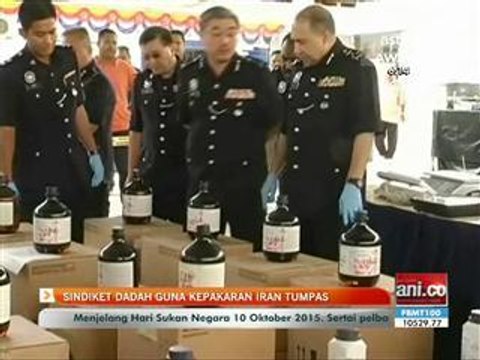 Makmal dadah di serbu sindiket dadah guna kepakaran Iran tumpas