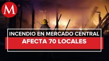 En Acapulco se registro un incendio el mercado central