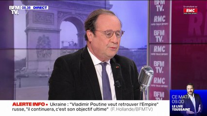 Pour François Hollande, Vladimir Poutine "veut retrouver l'Empire" russe