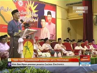 Tema hari kebangsaan berbeza satu provokasi