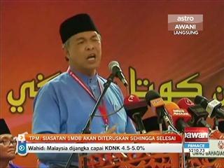 TPM: Siasatan 1MDB akan diteruskan sehingga selesai