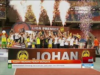 Kedah juara Liga Perdana 2015 tewaskan DRB Hicom 5-1