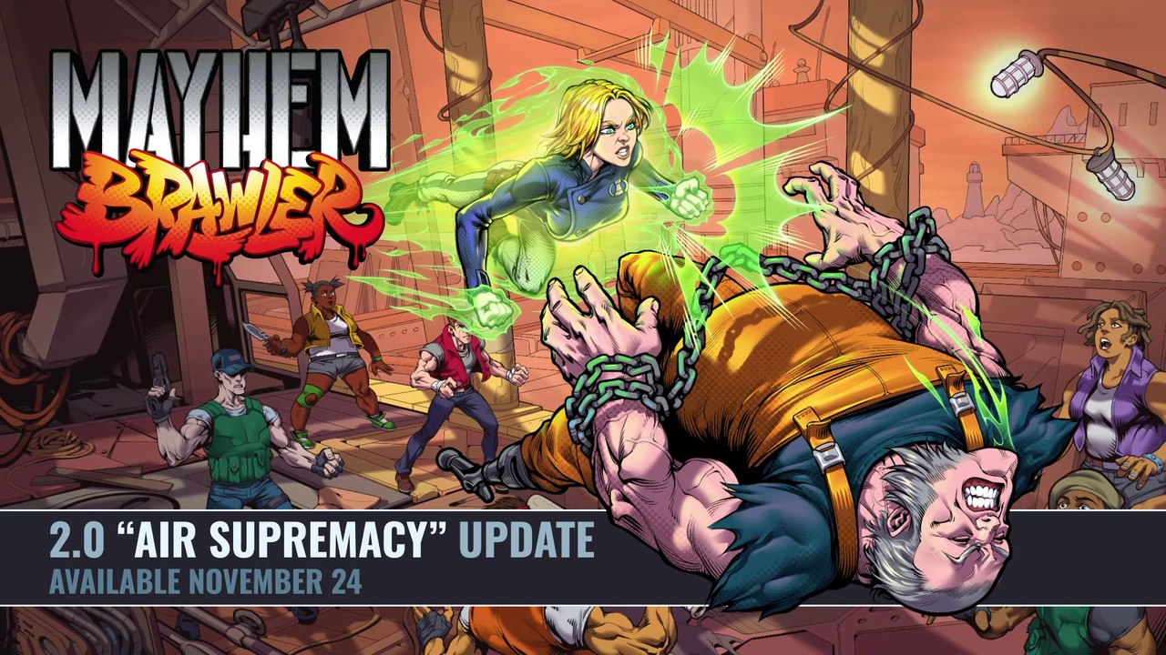 Mayhem Brawler - Bande-annonce de la mise à jour 2.0