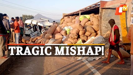 Marriage Party Mishap: 4 Dead, 7 Critical After Vehicle Crashes Into Truck In Odisha’s Kalahandi