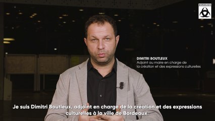 Conseil municipal du 8 février 2022  : Dimitri Boutleux, pour une politique culturelle partagée