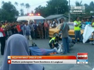 Nelayan maut digilis lori