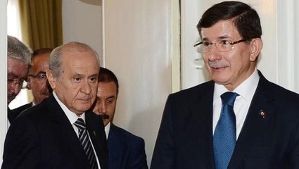 Bahçeli'den Ahmet Davutoğlu'na hodri meydan: 28 Şubat'ta başbakan yardımcısı olduğumu ispatlamazsan namertsin